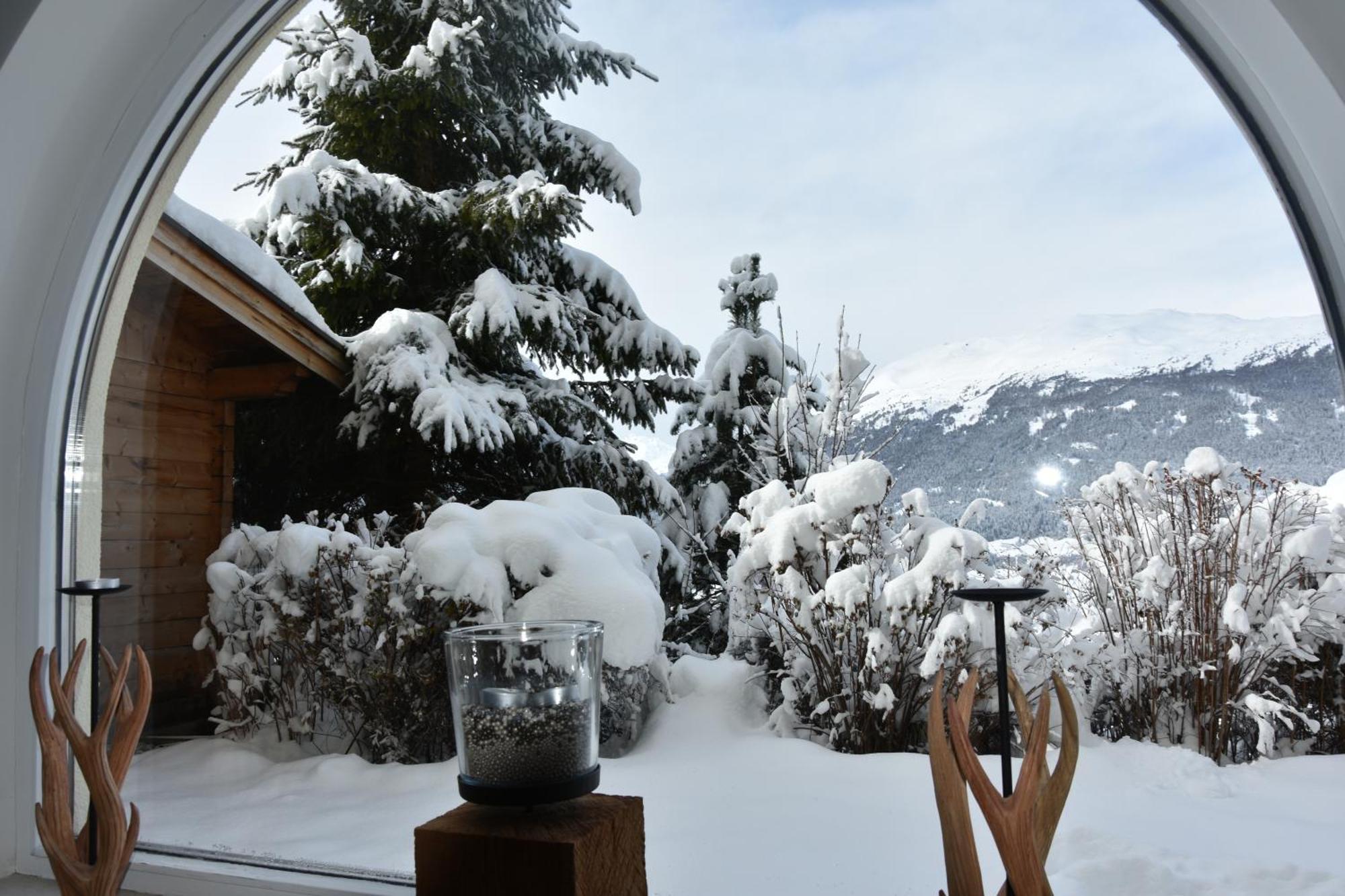 Wellness Aparthotel Panorama Alpin - Ferienwohnungen Jerzens Im Pitztal Dış mekan fotoğraf